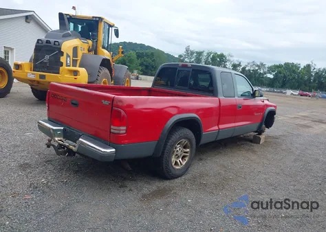 2001 Dodge Dakota Slt/Sport из США, поврежденный, VIN 1B7GL22N61S282029